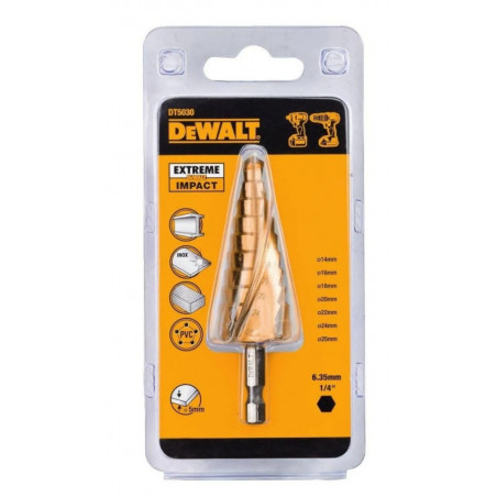 BROCA METAL CONICA DEWALT PARA CERRAJERIA